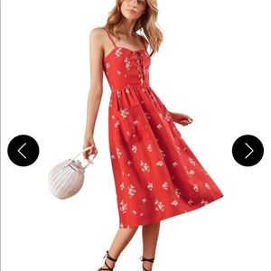 Reformation Ellen Linen Dress